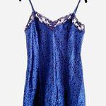 Victoria's Secret Slip Dress M Floral Print Lace Date Honeymoon Sexy Intimate Photo 0
