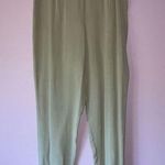 Vintage Galinda Wang Size 12 100% Silk Trouser Pants White Photo 0