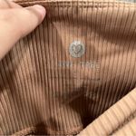 Love Tree Tan Ribbed High Rise Bike Shorts Womens Size Small 8” Inseam Photo 2