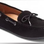 Vionic  Womens Virginia Moccasin Shoes Sz 8 Black Leather Nubuck Comfort Shoe Photo 0