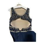 Alyce Designs Navy Blue Romper Sequined Dress Cocktail Prom Size 20 Photo 2