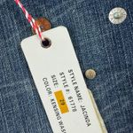 Pepe Jeans Vtg‎ Y2K Deadstock  Low Rise Flare Riveted Grommet Buckle Back Sz 29 Photo 4