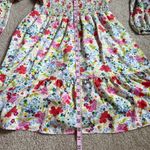 LC Lauren Conrad  Smocked Floral Dress Photo 5
