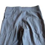 Betabrand  Pull-On Blue Print Ankle Pants Casual Office Everyday Medium Petite Photo 7