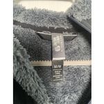 Mountain Hardwear Mountain Hardware Womens Medium Gray Full Zip Jacket Fleece Lined Long Line Photo 3