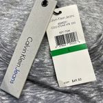 Calvin Klein Jeans NWT Gray Cold Stone Heather Peplum T-shirt Size Large Photo 7