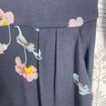 Joules Beth Floral Fit & Flare Dress Blue Floral Pleated‎ Long Sleeve Size US 6 Photo 4