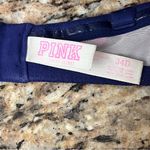 PINK - Victoria's Secret Victoria’s Secret Strapless Push-Up Bra 34D Purple Pink Tie-Dye Print Photo 6