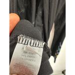 Lauren Moshi Beverly Hills Black Horse Boho Button Front Hoodie Shirt Small Photo 8