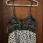 Anthropologie NWT By Freida Crochet Knit Layered Cami Size XL Photo 3