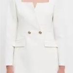 Endless Rose  White Long Sleeve Romper Blazer (MSRP: $170) size Large Photo 2