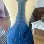 JEANS 👖 Blue Denim Overall Short Size 6 Photo 4