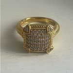 Judith Ripka  Gold Diamonique Ring  Photo 1