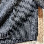 Bogner Womens Navy Blue Virgin Wool Blend Ski Quarter Zip Sweater Medium EUC Photo 3