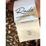 Rails  Addison Chestnut Abstract Animal Skirt Size Small‎  Smocked Tiered Photo 5