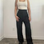 XOXO Y2K Gray Plaid High Rise Wide Leg Trousers Waist 27 Baggy Pleated Photo 3