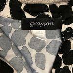 EGC Grayson oversized & flowy black & cream, v Photo 1