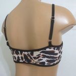 Icon Swim Cheetah/Leopard Print Bikini Top Photo 2