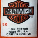 Harley Davidson LADIES SIZE 2X XXL TANK TOP-VINTAGE 2002 ORANGE Ruffle Sleeve Photo 2