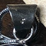 VINTAGE Turquoise and Pendant on New Sterling Silver Snake Chain Photo 14