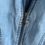 BDG Urban Outfitters Lyocell Front Zip Bomber Style Chambray Jacket Medium Photo 3