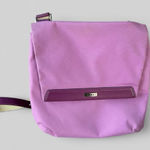 Tumi Nylon Lilac crossbody bag lightweight travel magnetic flap closure preppy Purple Photo 0