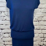 Rachel Pally  Blue Modal Open‎ Back Mini Dress Photo 0