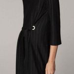 Massimo Dutti Mossimo Dutti Tricot pinstriped dress. Size Medium Photo 0