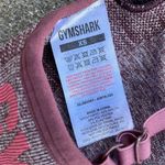 Gymshark  sports bra maroon marled size XS Athletic Athleisure Spell out Yoga Photo 3