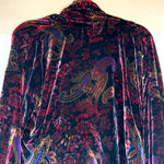 Vintage Bryan Emerson Crushed Velvet Cropped Jacket Size M Photo 4
