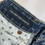 Lucky Brand  Blue High Rise Denim Shortie Shorts 12 / 31 Photo 5
