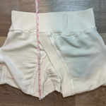 American Eagle Cream Wrap-Front Cropped Sweater Photo 5