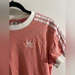 Adidas  Adicolor Cotton Three-Stripe T-Shirt Photo 5