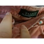 Talbots  Flawless Pocket Pink Corduroy Straight Leg Pants Size 12 Photo 2