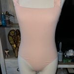 Double Zero  Pink Ruffled Bodysuit Photo 2
