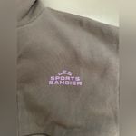 NWT  Les Sports Bandier 1/2 Zip Sweatshirt Iron/Regal Orchid Size XS Photo 10