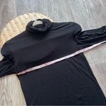 MAJESTIC FILATURES SOFT TOUCH LONG SLEEVE TURTLENECK IN NOIR‎ Black Size XS Photo 3