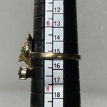 Head 10KT Yellow Gold Clyde Duneier Cat’s With Bow Ring 7 Photo 5