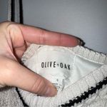 Olive & Oak Boho Cream and‎ Black Crochet Maxi Dress Photo 5