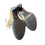 Anne Klein Size 9M Taupe Suede Ankle Booties With Lace-Up Design & 4" Heel Photo 5