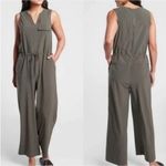 Athleta Topanga Jumpsuit in Mountain Olive Photo 1