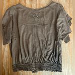 Free People  Bead-Embellished Crop Top Photo 7