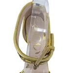 Gucci Soko Bee Blue Glitter Platform Heels Gold
Trim Ankle Strap Size 38.5 Photo 3