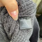 Skull Cashmere NWT  CHARCOAL CABLE KNIT TURTLENECK SWEATER Photo 3