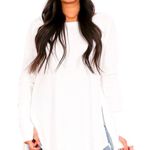 Free People White  Long sleeve Photo 0