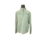 Vineyard Vines Womens Quarter Zip Pullover Sweatshirt Mint Green Size Med Preppy Photo 1