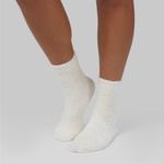 32 Degrees Heat 32 Degrees 3-Pack Cozy Lounge Socks Black/Classic Cream/Potent Purple S/M Photo 2