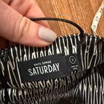 Kate Spade Saturday black and white abstract Cross back mini dress 0 Photo 6