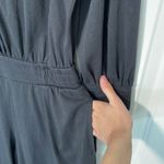 ATM classic jersey long sleeve jumpsuit cotton black Photo 5