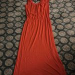 Joie Soft  red orange cotton dress nwt dirt on hem washable large Photo 6